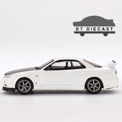 MINI GT NISSAN SKYLINE GT-R R34 V-SPEC II N1 1/64 DIECAST MODEL