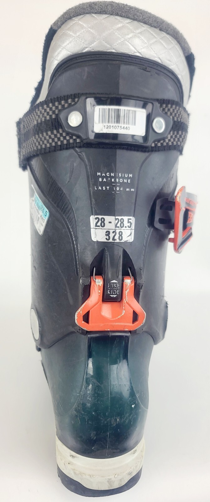 Scarponi da sci Salomon Quest Access R80 USATI $430 da uomo verdi USA taglia 10 Mondo 28