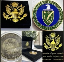 2 pcs DOE US Department of ENERGY US Government Challenge Coin - USA