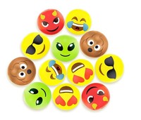 Beach Ball Set With Emoji Faces: Unique Pool Birthday Party Gifts Favours Kids Beach Ball Set With Emoji Faces: Unique Pool Birthday Party Gifts Favours Kids