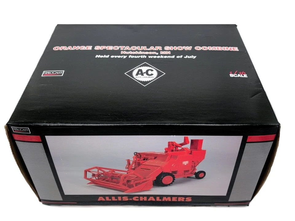 1/16 Allis Chalmers Super 100 All-Crop Harvester by SpecCast - Image 3 of 4