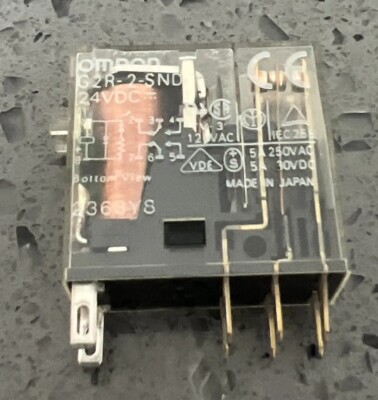 Omron G2R-2-SND 24 VDC Coil Relay with warranty Free Shipping