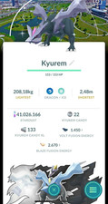 Pokémon Go --  Shiny  Kyurem With Special Ba...