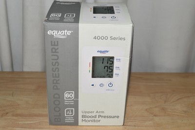Equate 4000 Series Upper Arm Blood Pressure Monitor 681131235334 | eBay