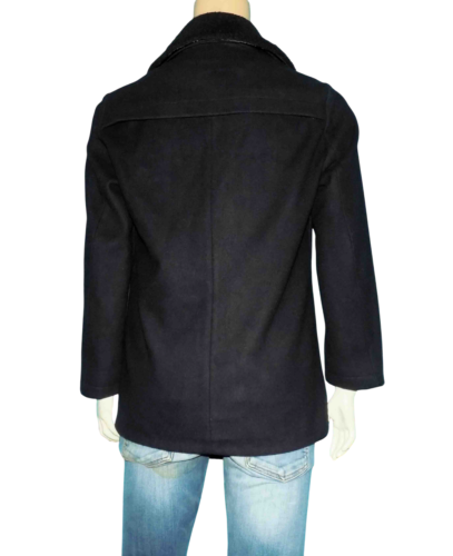 caban SAINT JAMES en laine bleu marine avec col amovible taille S - Bild 5 von 7