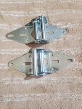 Heavy Duty 14 Gauge Steel #1 Garage Door Hinge with Galvanized Finish -...