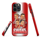 <!--F#f_0-->Sydney Swans Team Samsung iPhone - 2 LAYER TOUGH CASE - All Models AFL<!--F/-->