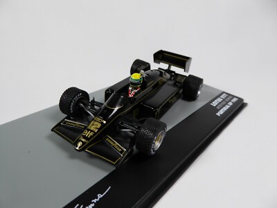 Formula 1 Lotus 97T Ayrton Senna Winner Portugal GP 1985 1:43