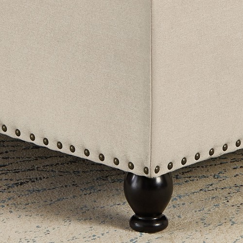Storage Ottoman Bench button tufted Coffee Table Footrest for LivingRoom Bedroom - Picture 32 of 58