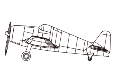 Trumpeter 06406 - 1:350 F6F HELLCAT (Pre-painted) - Neu