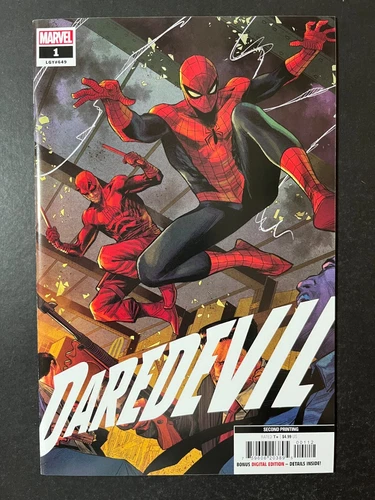 DAREDEVIL #1 (2ND PRINT) *NM OR BETTER!* (MARVEL, 2022)  CHECCHETTO COVER!