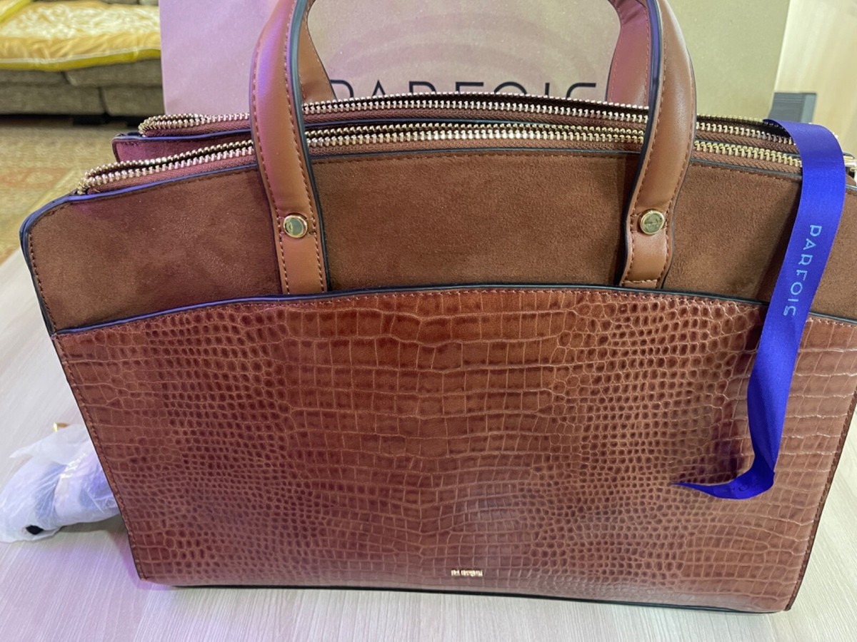 leather laptop bag, Parfois UK