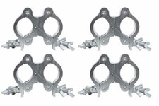  4 Chauvet CLP-25N Narrow Heavey-Duty Lighting Clamp for 2" Truss 550lb Load