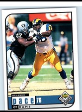 1998 UD Choice Previews #150 Orlando Pace Near Mint