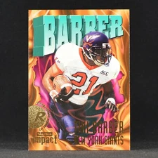 Tiki Barber RC Rookie - 1997 SkyBox Impact #210