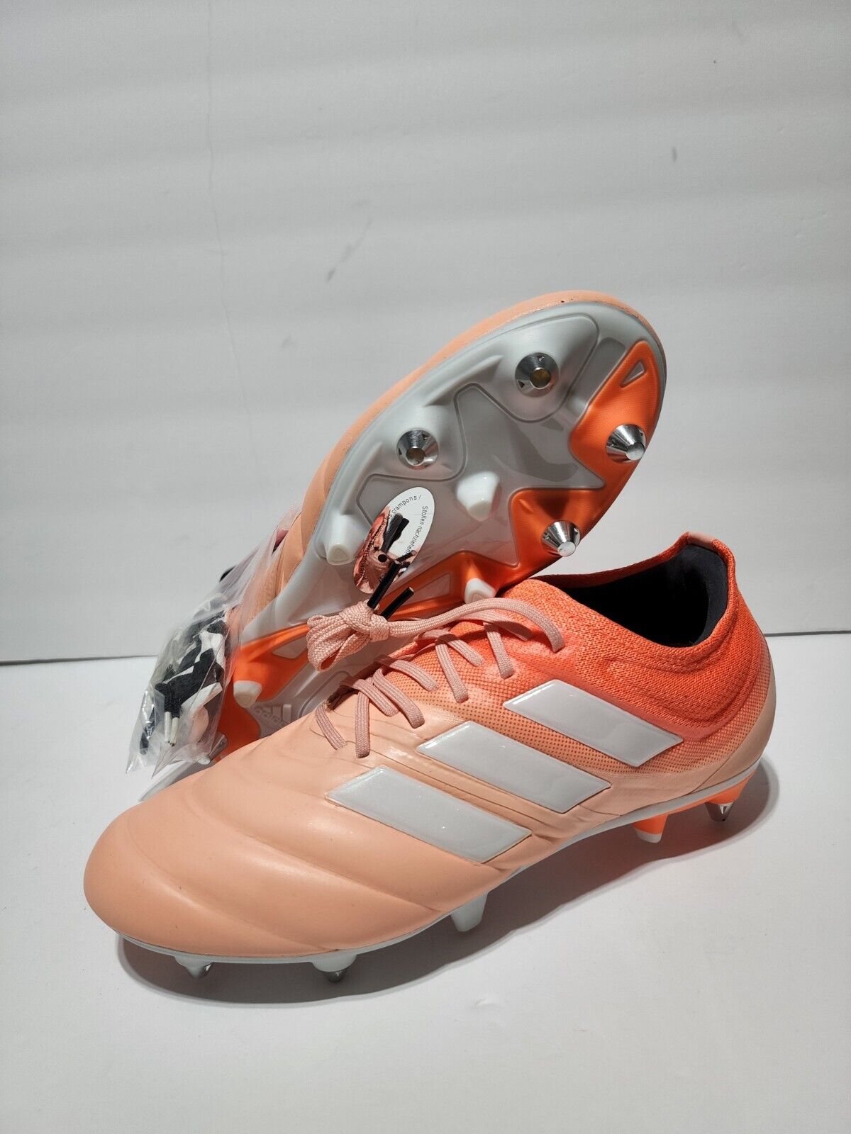 New Copa SG Pink Peach Soccer Cleats Women's Size 7 – ASA College: Florida