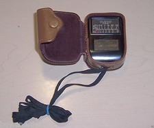 Weston Light Meter Photography IN Brown Leather Case Model 853 Vintage