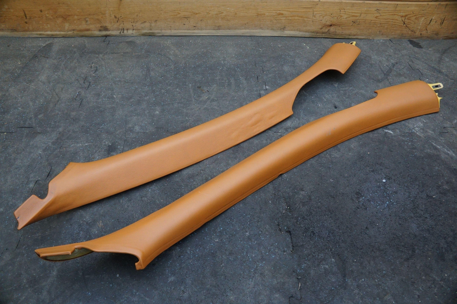 Set 2 A Pillar Windshield Pillar Trim Brown Leather 84542912 Ferrari FF 2011-16