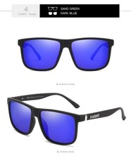 DUBERY Sports Polarized Sunglasses for Men Women Driving Fishing Glasses D230-4