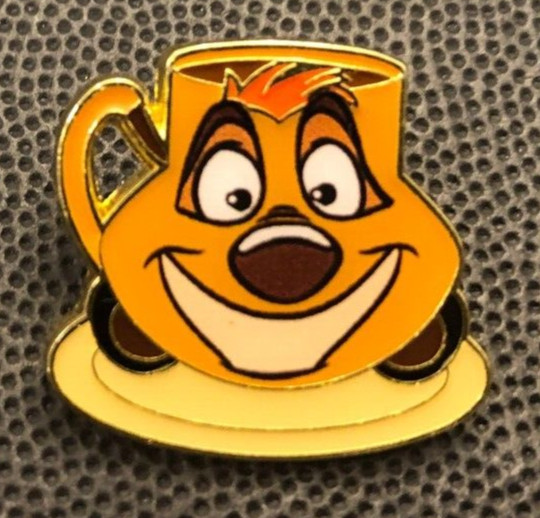 Disney pin 160382 Loungefly Timon Cup Saucer Character Tea Lion King mug dish