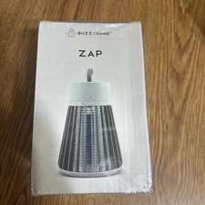Genuine BuzzBGone ZAP - Portable LED Bug Zapper - Kills Mosquitos - NIB