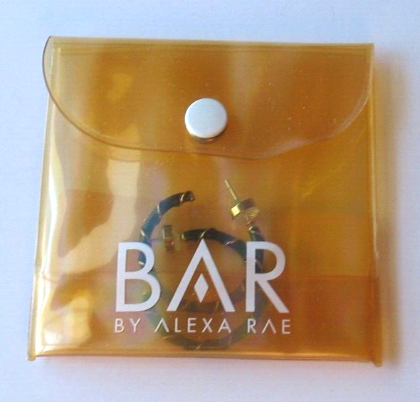 BAR By Alexa Rae Melania Clara Boutique Lucy Earrings Black White Strawberry Red eBay