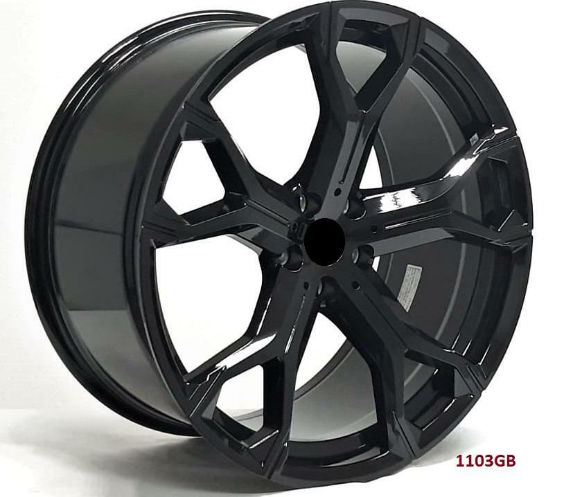 22'' wheels for BMW X5 X Drive 40i 2019 & UP (22x9.5/10.5