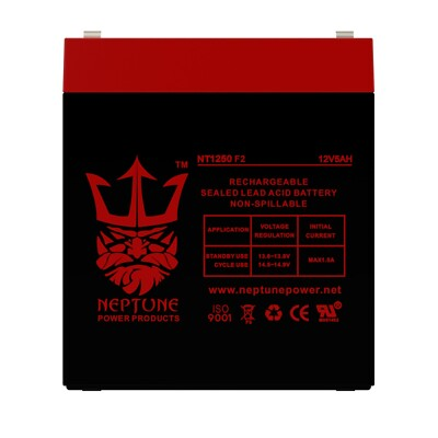 #ad #ad Neptune Power Products NT1250 F2 SLA Battery Replacement For PowerStar 12V 5AH $19.85