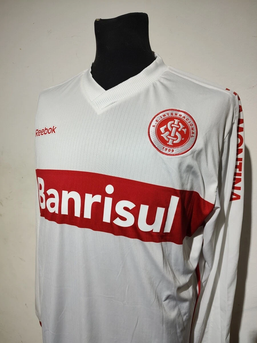 Inter Porto Alegre soccer jersey Reebok 2011 Size L long sleeves