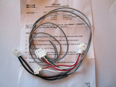 SUB ZERO 4201290 HEATER FOR MODELS 550/650 NEW OEM FACTORY PART