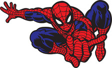 Spiderman sticker marvel comics weatherproof bumper vinyl decal