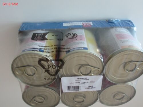 Hundefutter Dein Bestes 6 x 400g Pute MHD 09.05.2025
