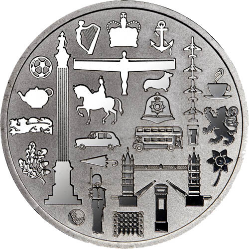 1 Unze 0,999 Silber JBR Icons of Britain in Airtite Kapsel! Schottland Irland UK - Bild 5 von 7