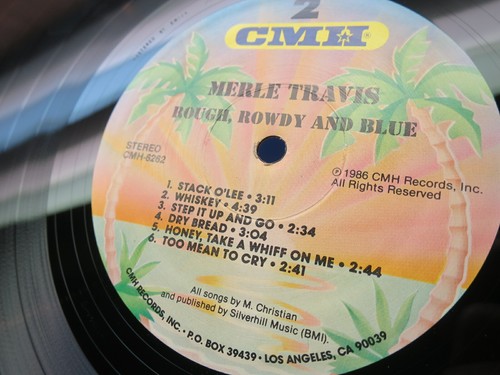 Merle Ravis: Rough, Rowdy and Blue (MINT- CMH-6262 LP) - Picture 2 of 5