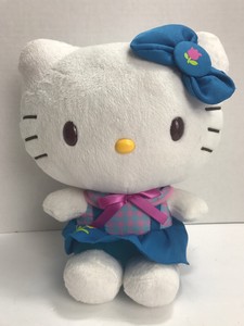 blue hello kitty plush