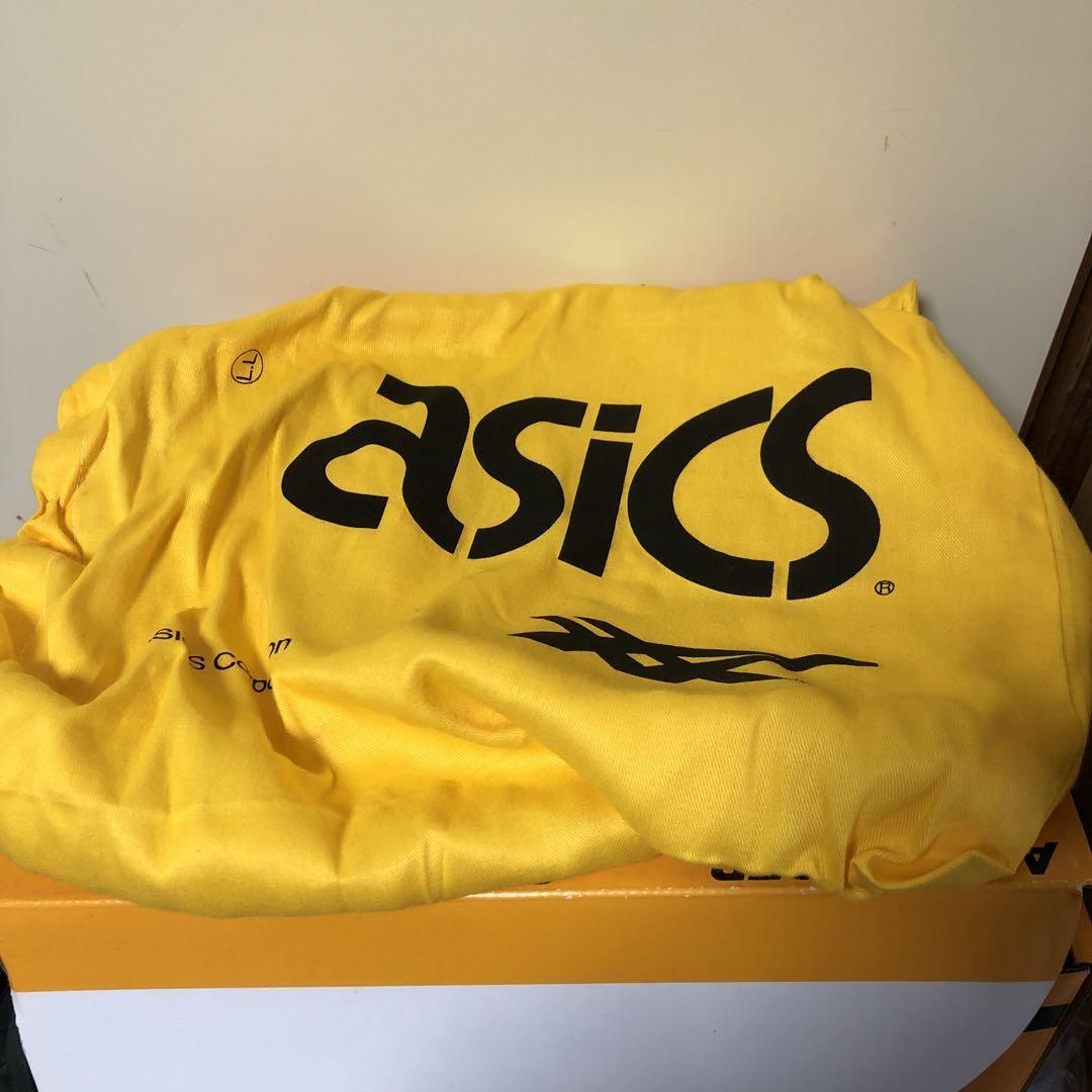 Vintage Asics Boxing shoes (long type) red and white 24cm