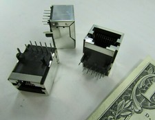 10PCS RJ45 8P8C Jack Modules PCB Mount Network