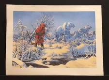 Richard Luce Limited Edition Print “When Pelts Were Prime” Frontiersman Hunting