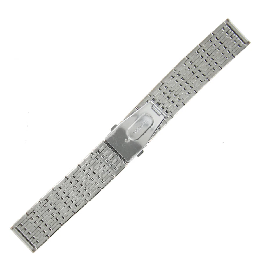 Correa de reloj para hombre Hadley Roma MB9274R 24 mm enchapada en oro rosa eslabón ancho Foto 3 de 4