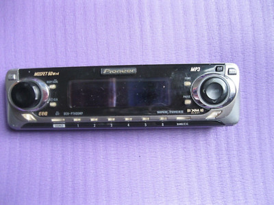 PIONEER DEH-P7400MP FACEPLATE~~~Broken, for parts, not working