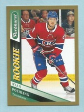 2019-20 Parkhurst Hockey Ryan Poehling #310 ROOKIE RC Canadiens GOLD BORDER SSP