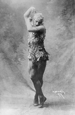 Nijinsky This an undated file photo late Russian ballet star Va- 1922 Old Photo