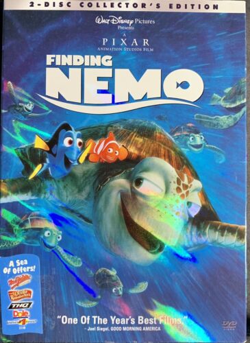 Finding Nemo (DVD, 2003, 2-Disc Set) (Included Slipcover)