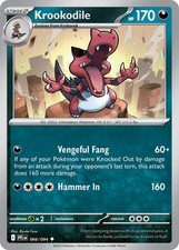 Krookodile 66/94 Uncommon | Phantasmal Flames | Pokemon Card