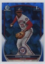 2023 Bowman Chrome Sapphire Edition Prospects Edwin Solano #BCP-169 uk2