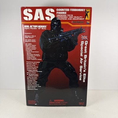 Medicom Toy 12'' Real Action Heroes: SAS Counter-Terrorist Style Figure