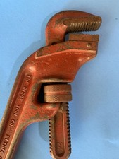 Vintage RIDGID Offset 24" Heavy Duty Steel Pipe Wrench E24 Good Treads Teeth TB