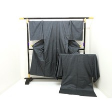 Authentic Men's 100-count woven silk kimono and haori jacket set 2 pieces ...