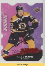2017 Upper Deck MVP Colors and Contours Level 2 Purple Charlie McAvoy READ uk2