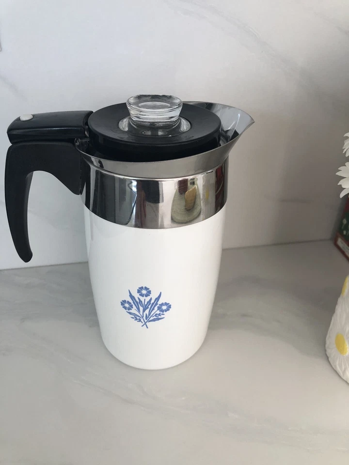 ¡Corning Ware extremadamente raro! 6 tazas!! circa años 60 sin cable Foto 3 de 4